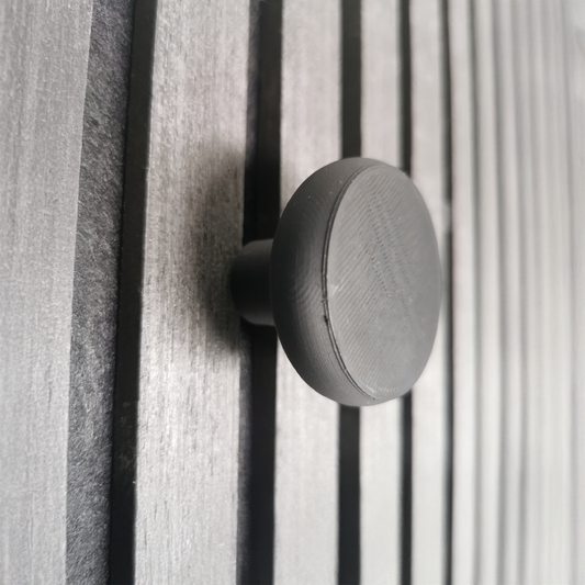 Ronde knop/hanger voor wandpanelen - groot